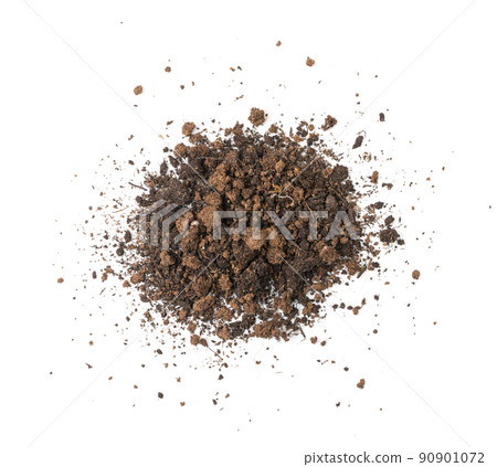 Peat Soil Isolated Peat Soil Isolated 90901072