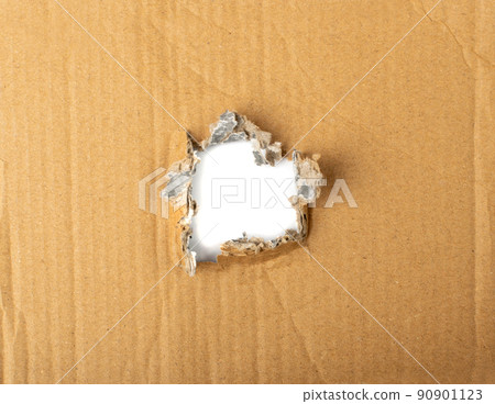 Cardboard, Carton, Ripped Kraft Paper, Wrapping Piece Cardboard, Carton, Ripped Kraft Paper, Wrapping Piece 90901123