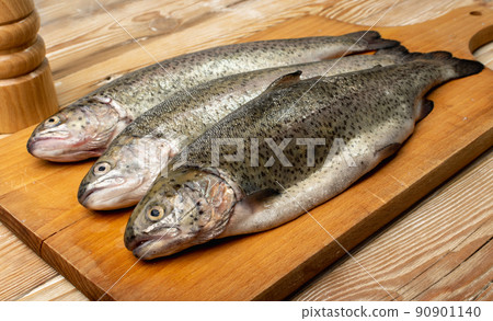 Raw Trout Isolated Raw Trout Isolated 90901140