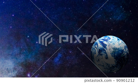 The earth in space for business or sci concept 3d rendering The earth in space for business or sci concept 3d rendering 90901212