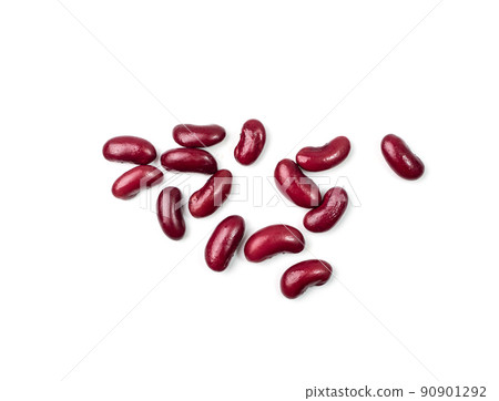 Red Kidney Beans Isolated Red Kidney Beans Isolated 90901292