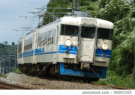 北陸本線細木蘆原溫泉 JR 西 475 系列 A13 編隊（金澤） 90901505