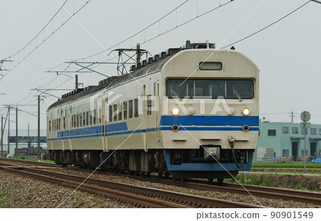 Hokuriku Main Line Nonoichi-Matsuto JR West 419 Series D02 (Fukui) Hokuriku Main Line Nonoichi-Matsuto JR West 419 Series D02 (Fukui) 90901549