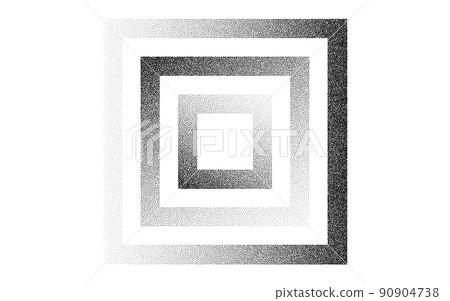 Frames grain pattern background. Black noise dots squares. Sand grain effect. Dots grunge banner. Abstract noise square pattern. Stipple circles dotwork texture. Dotted frame vector Frames grain pattern background. Black noise dots squares. Sand grain effect. Dots grunge banner. Abstract noise square pattern. Stipple circles dotwork texture. Dotted frame vector 90904738