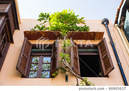 The streets of the old town of Rhodes on the Greek island of Rhodes The streets of the old town of Rhodes on the Greek island of Rhodes 90905637