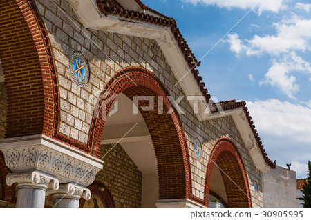 St. Nicholas Cathedral in the Old Town of Trikala, Greece 90905995