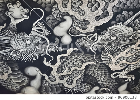 雙龍祖天頂畫建仁寺 90906138