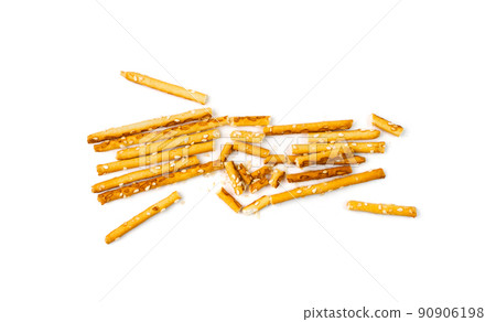 Bread stick or pretzel 90906198