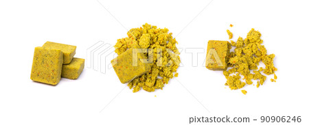 Stock Cube Isolated 90906246