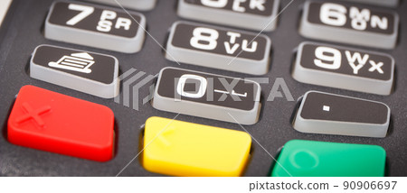 Payment terminal, credit card reader using for cashless paying Payment terminal, credit card reader using for cashless paying 90906697