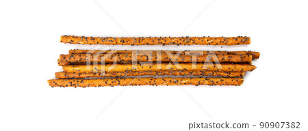 Bread stick or pretzel Bread stick or pretzel 90907382