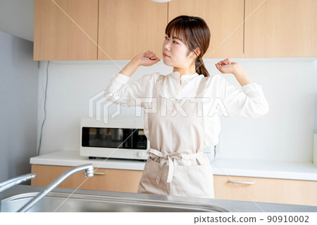 女性廚房生活方式 女性廚房生活方式 90910002