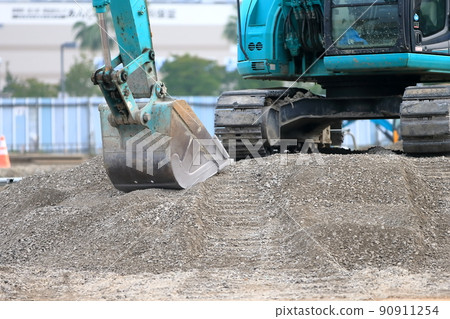 Excavator car image 90911254