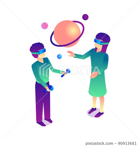 Learning Planets VR Composition 90913681