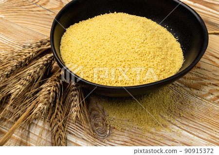 Couscous, Cuscus, Raw Kuskus Couscous, Cuscus, Raw Kuskus 90915372