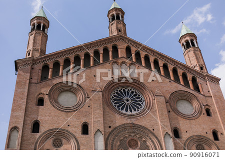 ancient italian architecture catholic temple building in italy city tourist place 90916071
