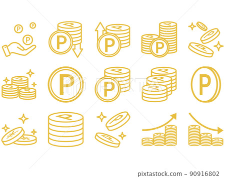 Money yen illustration material 90916802