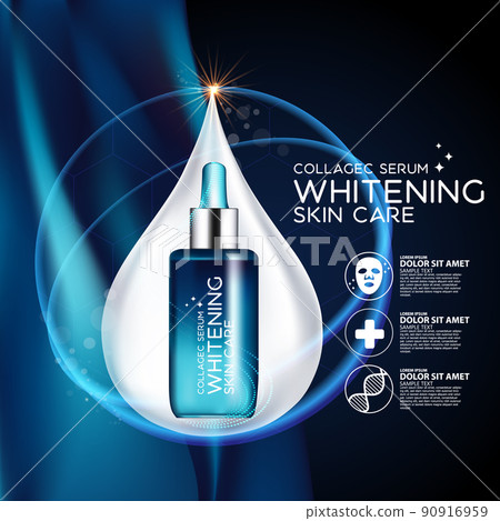 Collagen Serum Background Concept Skin Care Cosmetic Collagen Serum Background Concept Skin Care Cosmetic 90916959
