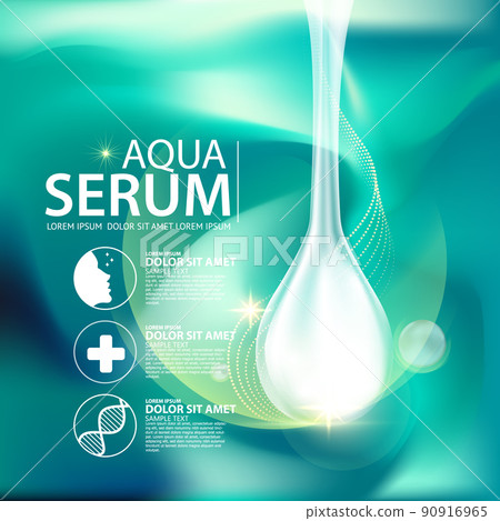 aqua skin collagen Serum and Background Concept Skin Care Cosmetic. aqua skin collagen Serum and Background Concept Skin Care Cosmetic. 90916965