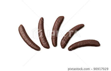 Chocolate Banana Isolated 90917029