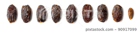 Big Dates Isolated. Date Palm Fruits Big Dates Isolated. Date Palm Fruits 90917099