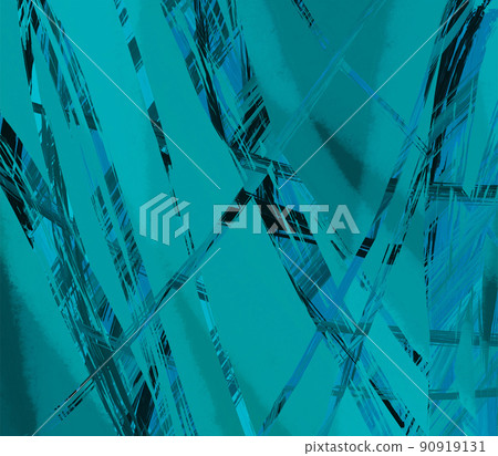 Transparent watercolor sea ocean wave blue turquoise colored background. gradient from white to blue 90919131