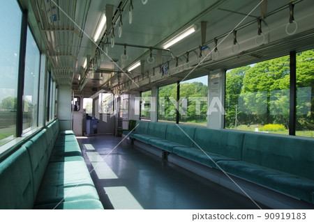 View of fresh green from inside the Moka Railway 6 90919183