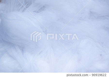 Background material white white tulle BG virtual world background text space background 90919622