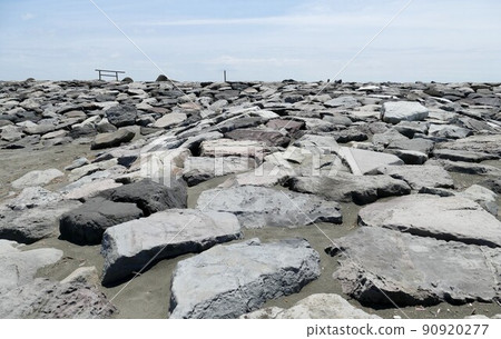 Shonan Beach Southern Beach Chigasaki Headland T Bar Chigasaki City, Kanagawa Prefecture 90920277