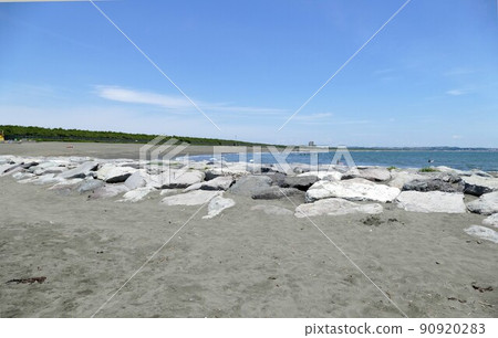 Shonan Beach Southern Beach Chigasaki Headland T Bar Chigasaki City, Kanagawa Prefecture 90920283