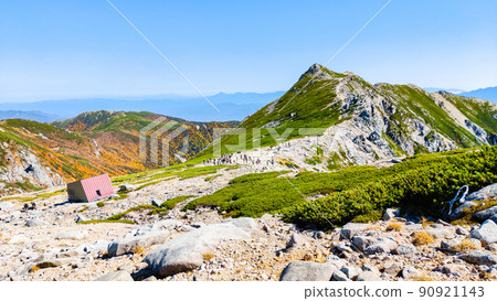 秋天的木曾駒岳徒步（Norikoshi Pure Land） 90921143