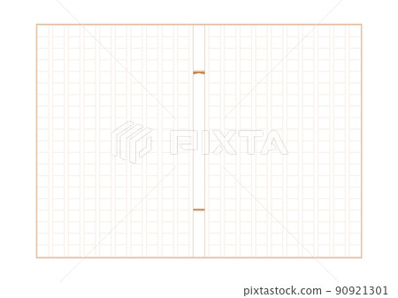 400-character brown vertical manuscript paper / stationery template ――20 characters x 20 steps ――A4 ratio 400-character brown vertical manuscript paper / stationery template ――20 characters x 20 steps ――A4 ratio 90921301