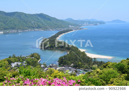 View from Amanohashidate Viewland 90922986