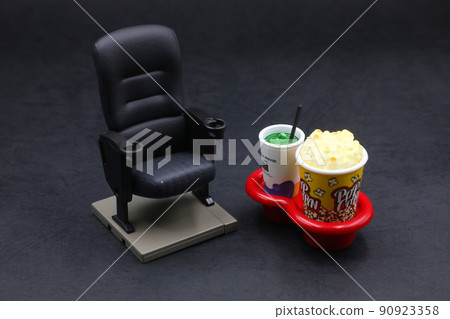 Seat and popcorn movie image 90923358