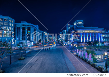 Himeji Station at night Himeji Station at night 90923854