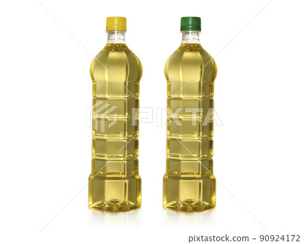 A bottle of Palm kernel Cooking Oil, isolated on white background 90924172