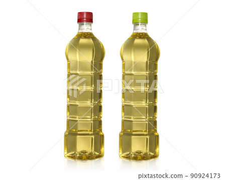 A bottle of Palm kernel Cooking Oil, isolated on white background 90924173