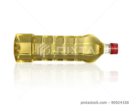 A bottle of Palm kernel Cooking Oil, isolated on white background 90924188