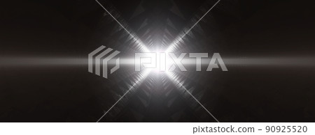 Dark abstract Sci Fi Triangle background 90925520