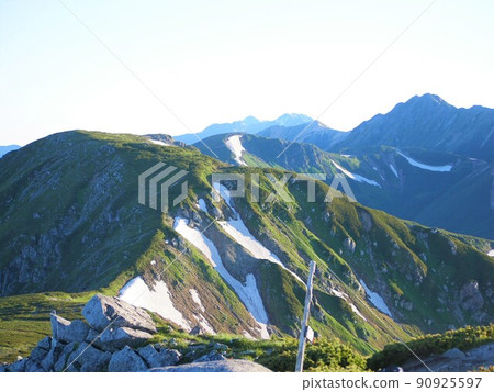 可360度欣賞群山的雙六岳 90925597