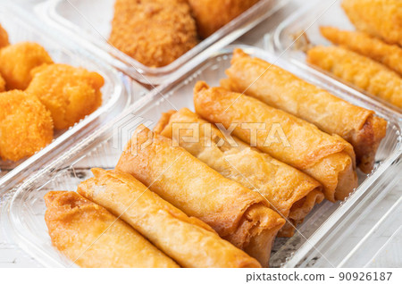 Takeaway fried food Takeaway fried food 90926187