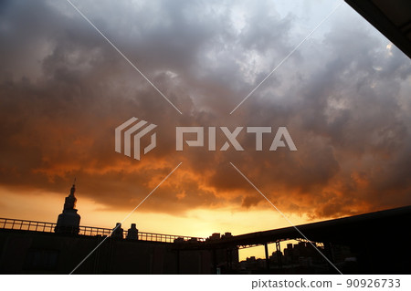 Fire cloud Fire cloud 90926733