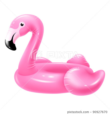 Inflatable flamingo rubber clearance ring