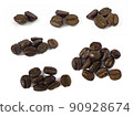 Coffee bean on white background 90928674