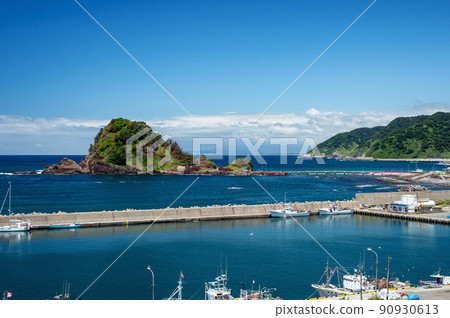 [Yura Beach, Tsuruoka City, Yamagata Prefecture] Yura Beach is a beautiful beach that has been selected as one of Japan's 100 best beaches and 100 beaches. 90930613