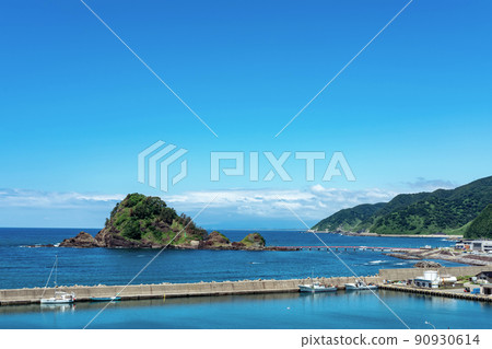 [山形縣鶴岡市Yura海灘] Yura海灘是被選為日本100佳海灘和100佳海灘之一的美麗海灘。 90930614