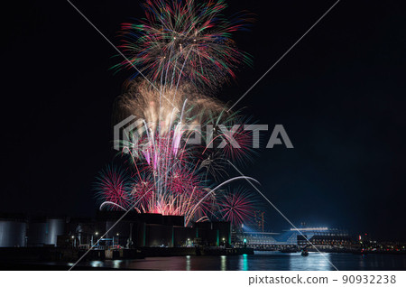 Kitakyushu art fireworks Kitakyushu art fireworks 90932238