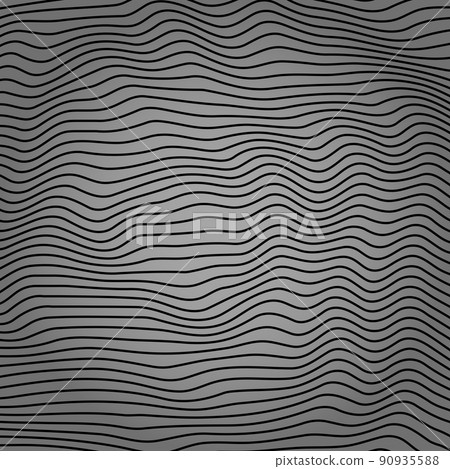 Abstract background with wavy lines. Black and gray vector pattern. Abstract background with wavy lines. Black and gray vector pattern. 90935588