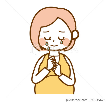 孕婦哭 90935675