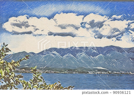 琵琶湖 琵琶湖 90936121
